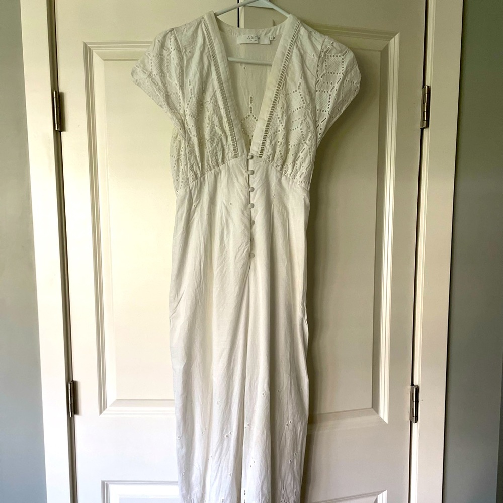 White ASTR Onesie